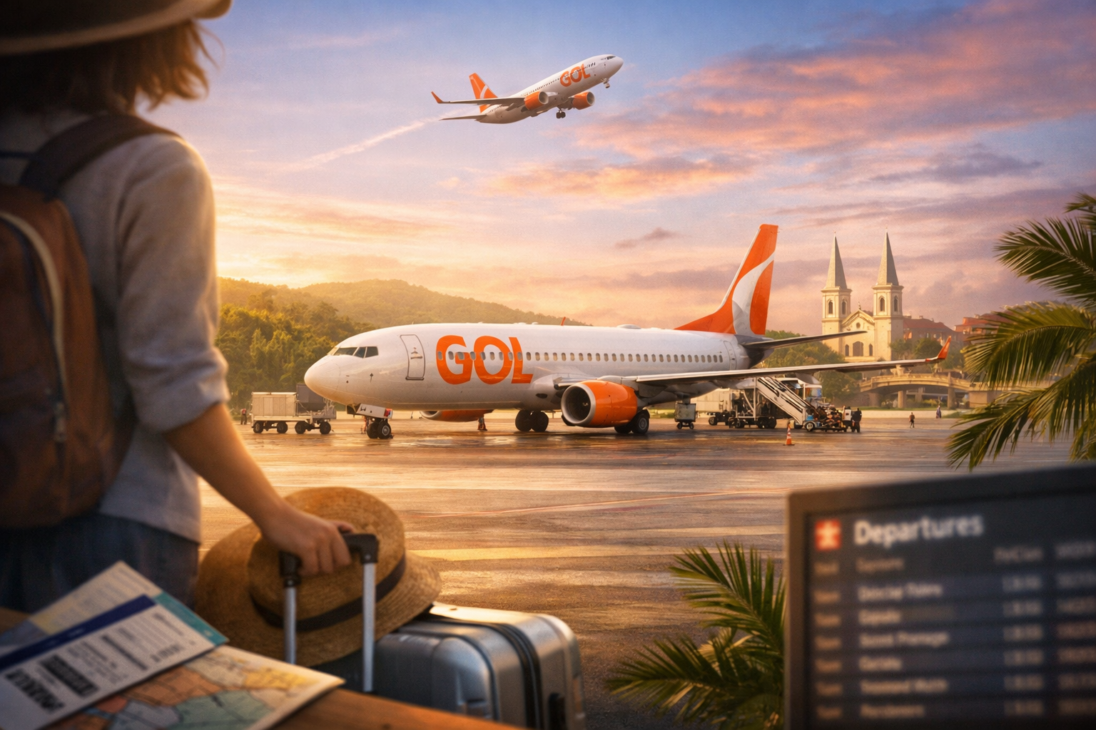 GOL dobra frequências entre Manaus e Rio Branco e passa a operar 6 voos por semana