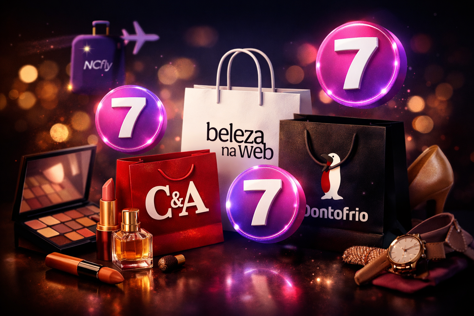 Livelo destaca ofertas de até 7 pontos por real em compras na Beleza na Web, C&A, Pontofrio e outros parceiros