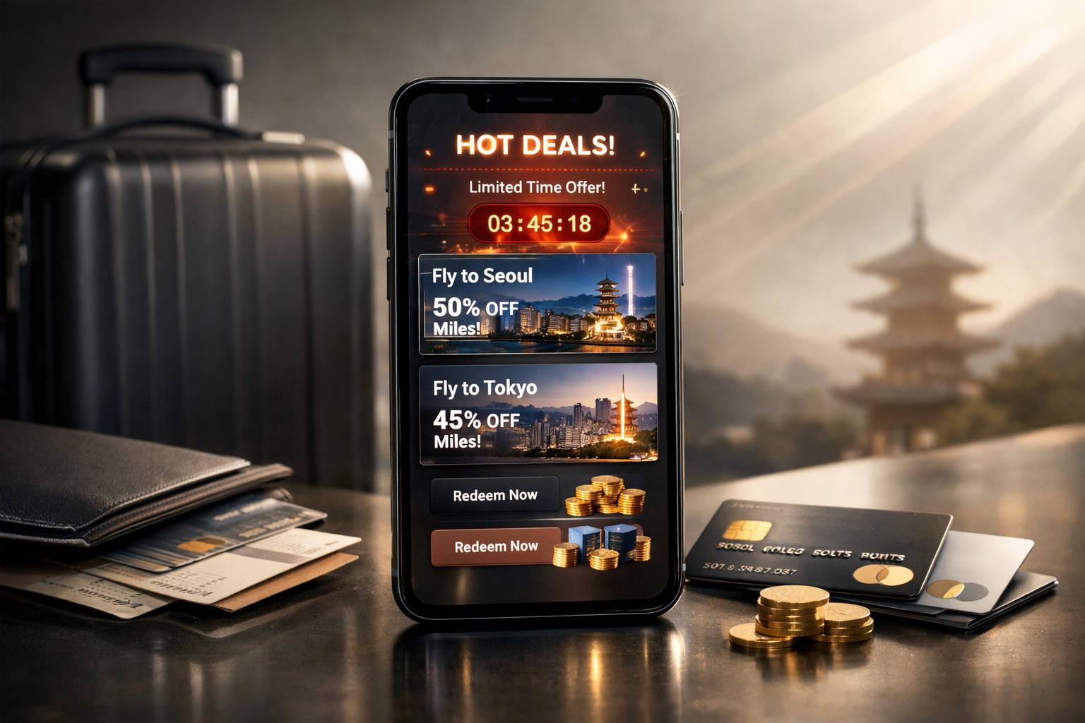 Livelo libera até 35% de desconto em voos para Seoul e Tóquio para assinantes do Clube